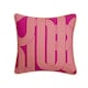 image 1 of Ulster Weavers Limelight Filled Cushion LS Cerise / Citrus