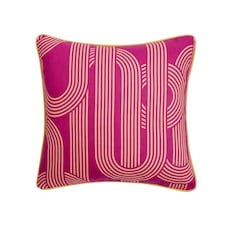 Ulster Weavers Limelight Filled Cushion LS Cerise / Citrus