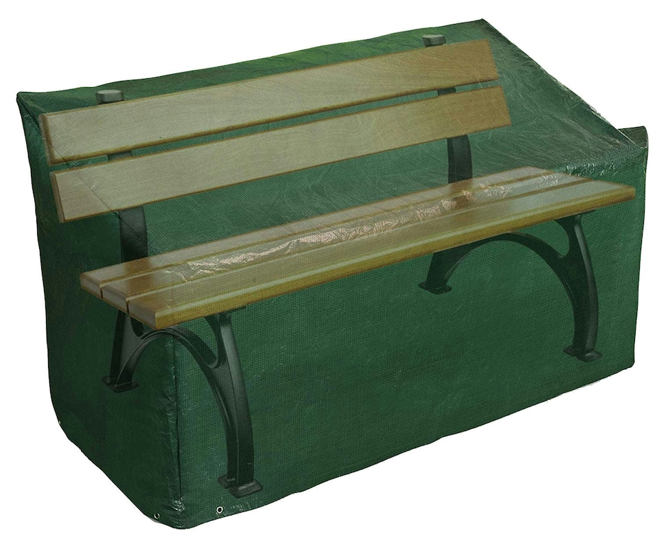 image 1 of Heavy Duty 3 Seater Garden Bench Seat Cover Waterproof Weatherproof Outdoor Rain | Green