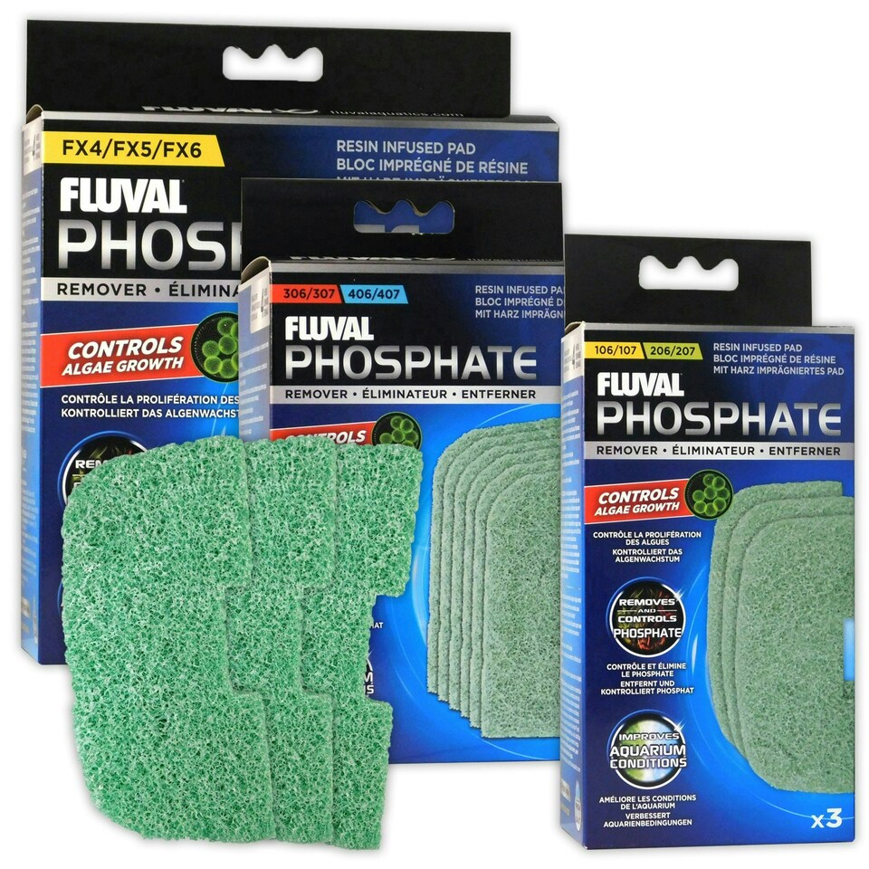 image 1 of Fluval 307/407 306/406 Phosphate Remover Pad | Clear