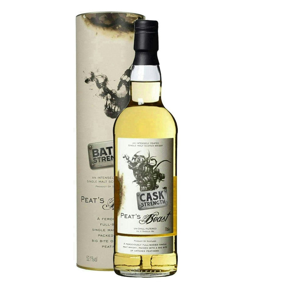 image 1 of Peats Beast Cask Strength Whisky