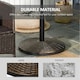 image 4 of Outsunny 25KG Patio Weighted Umbrella Base Parasol Holder Outdoor Stand
