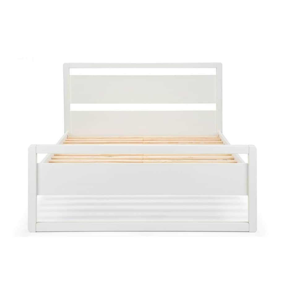 image 1 of Premium Solid Pine Bed in Surf White - Single 3ft (90cm)