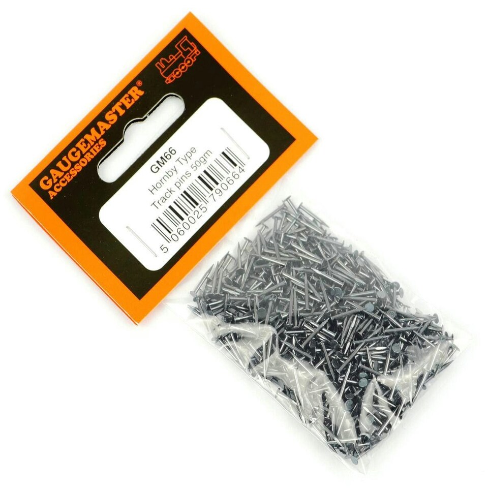 image 1 of Gaugemaster Track Track Pins 10mm Hornby Style (50g)