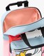 image 4 of Disney Minnie Mouse Women's Backpack | Pink & Blue Daisy Duck Character Bag for Ladies | Polyester Leather Look With Handle & Adjustable Straps | Graphic Merchandise Gift for Teens, Kids & Adults | Blue | Blue