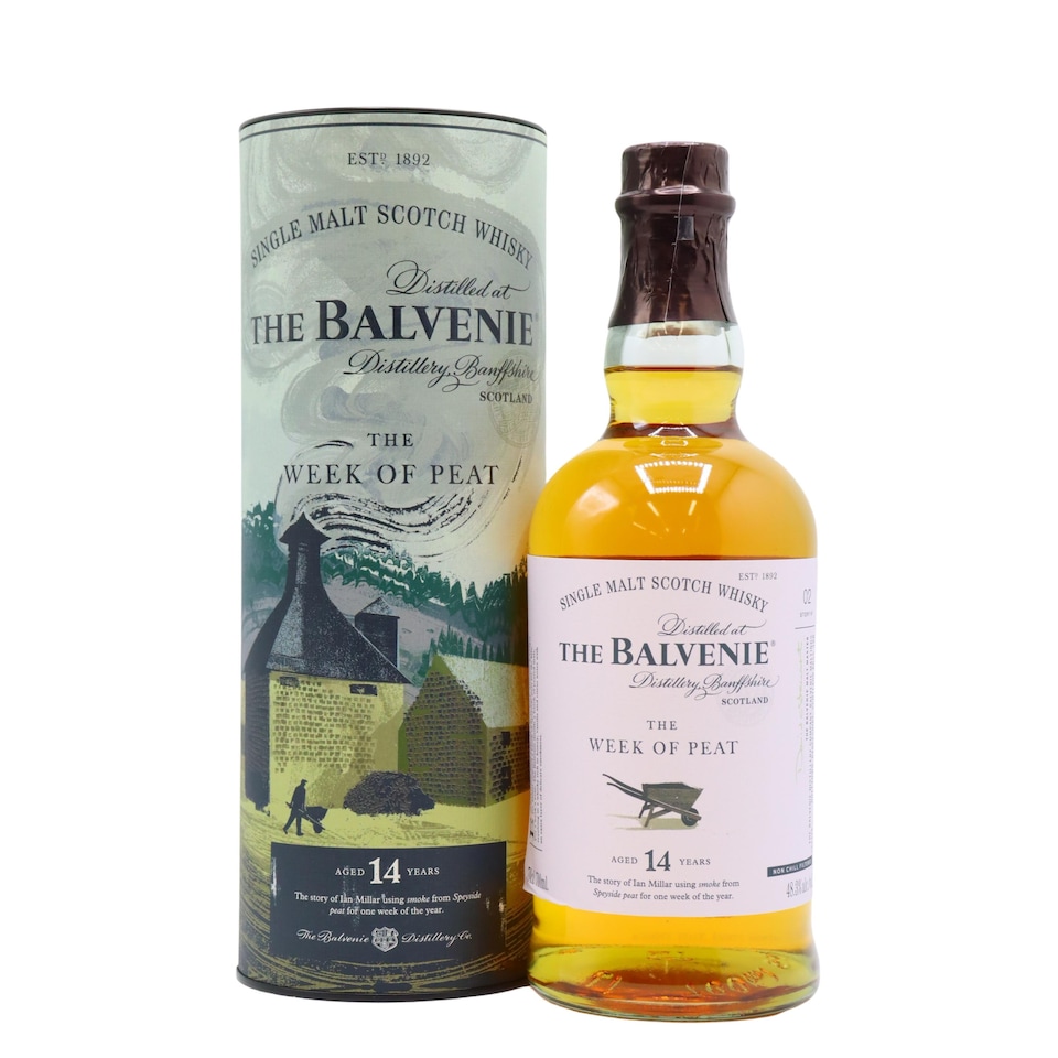 Balvenie Stories 2 The Week Of Peat Single Malt Scotch 14 year old Whisky