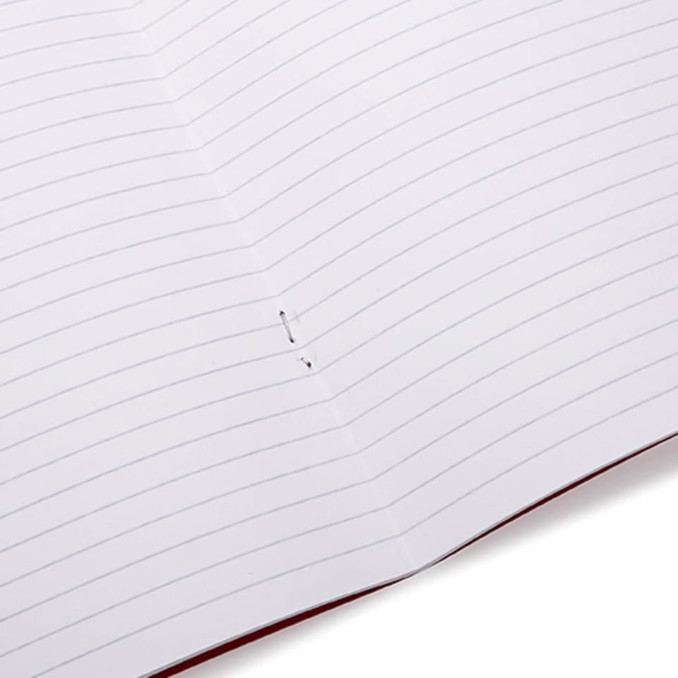 image 1 of Rhino 64 Page 8mm Lined Exercise Book Light Blue 200 x 120mm 10 Pack