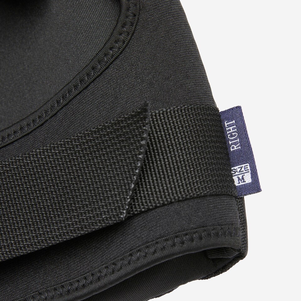 image 1 of Decathlon Adult 3-Piece Skateboarding Protector Set Decathlon Pad500 Black, Size L