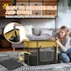 image 5 of PawHut Portable Dog Pen for Puppies, Rabbits, Kittens, Guinea Pigs - Yellow