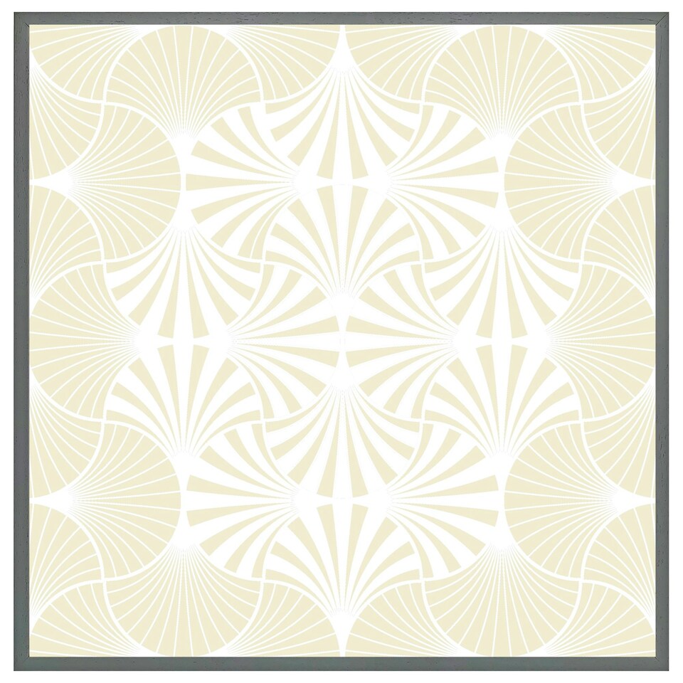 image 1 of Golden star ornament (Picture Frame) White | L