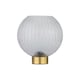 image 1 of Betchley - Battery Operated Satin Brass Lamp with Clear Glass Bronze | Clear