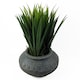 image 7 of Large Planters Plant Pots Large Grey Gliese Triangle Planter 21cm x 40cm Botanik | Grey