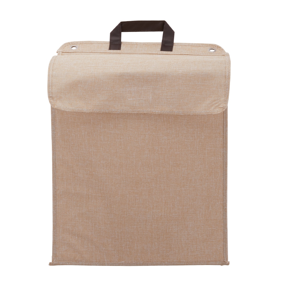 Living and Home Foldable Medium Laundry Hamper | Cream