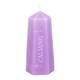 image 1 of Something Different Calming Crystal Candle - Lavender - One Size Purple | One Size