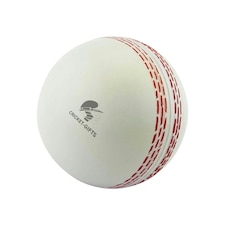 CRICKET-GIFTS - Large Cricket Ball Squeezy Stress Ball | Relieve Tension & Improve Focus White