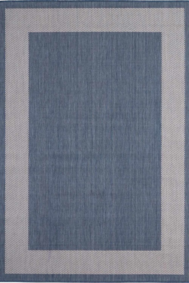 image 1 of The Rugs Outdoor Indoor Bordered Garden Patio Rug Weather Resistant | 200