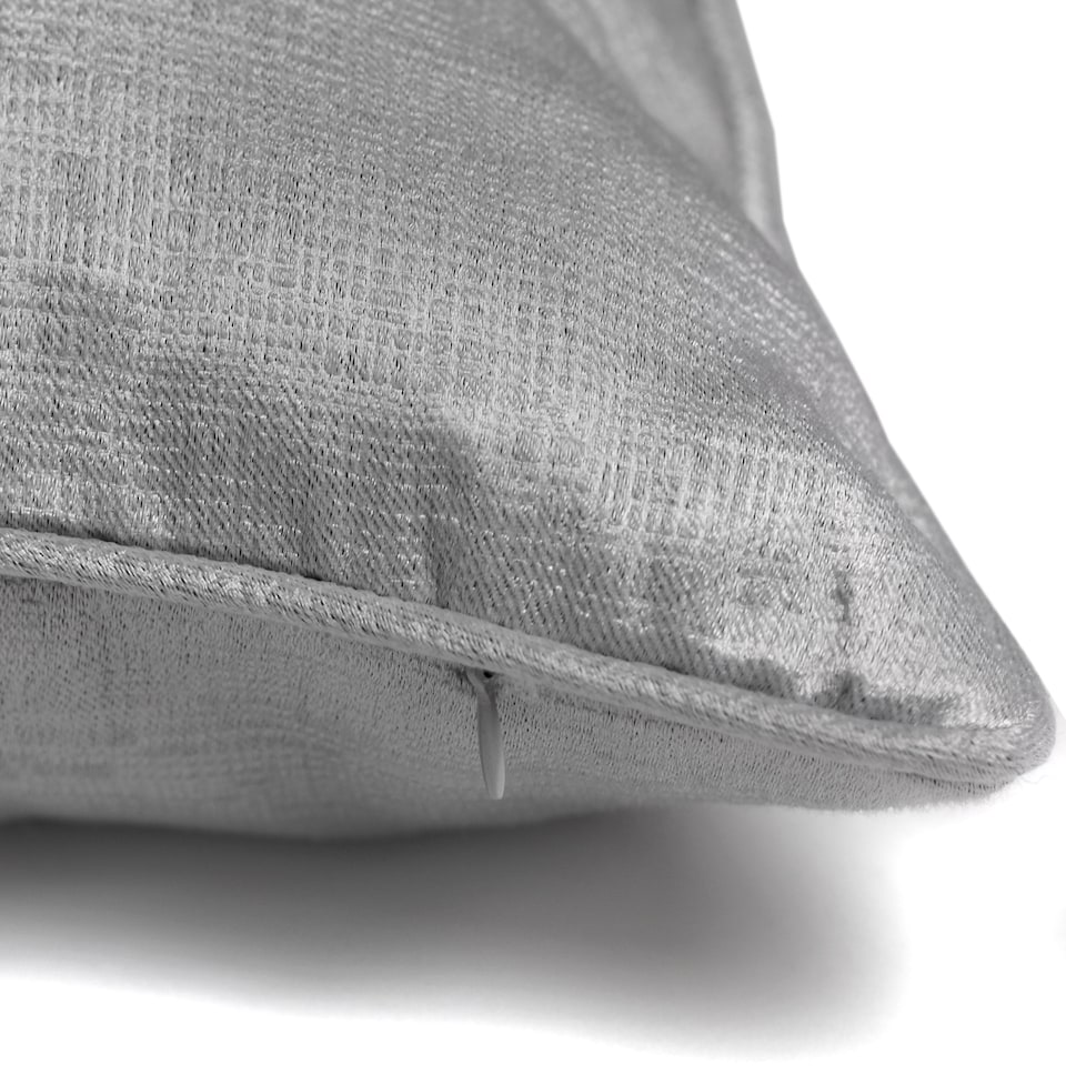 image 1 of Fusion Strata Cushion Cover Silver
