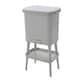 image 6 of Living and Home 18L 2-Tier Dry Wet Separation Trash Bin with Inner Buckets | Grey