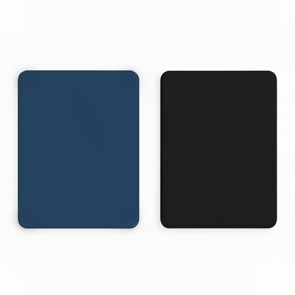 image 1 of Fleece Large Pet Bed Soft Warm Washable Dog and Cat Bed for Cozy Comfort | Blue | Navy Blue | L