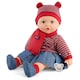 image 1 of BiBi Doll 16" Baby Doll Girl With Red Outfit, Sounds, Toy Dummy & Moving Eye Lids