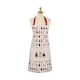 image 1 of Ulster Weavers Christmas Cats in Waiting Apron - Cotton Red/Cream