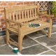 image 1 of 2 Seater Heavy Duty Wooden Bench (4ft x 3ft)
