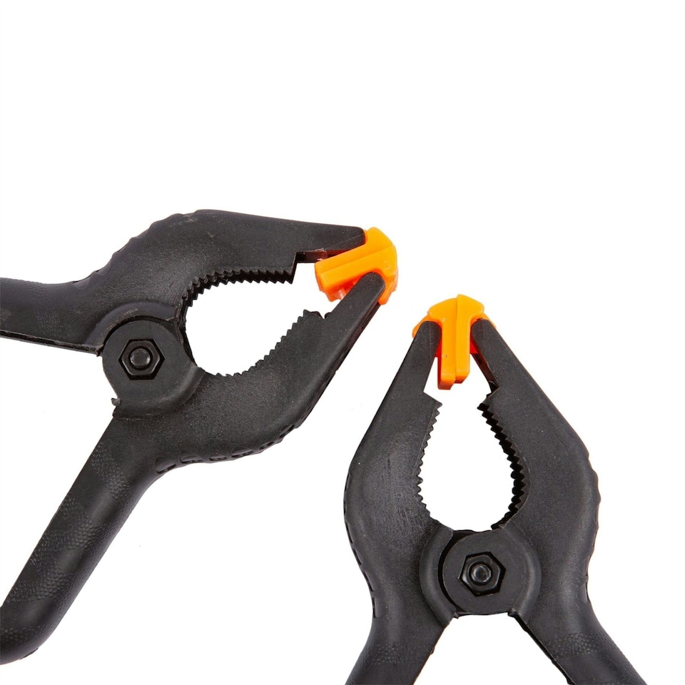 image 1 of Blackspur Heavy-Duty Spring Clamps - 114mm - Black - Pack of 2