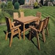 image 1 of Valley 6 Seater Set 6XC - Timber - L220 x W330 x H95 cm - Garden Furniture - Minimal Assembly Required