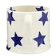 image 3 of Mug: 1 x 175ml Emma Bridgewater Blue Star Mug, Ceramic White