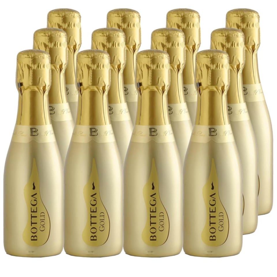 Mini Bottega Gold Prosecco Brut 20cl Case of 12