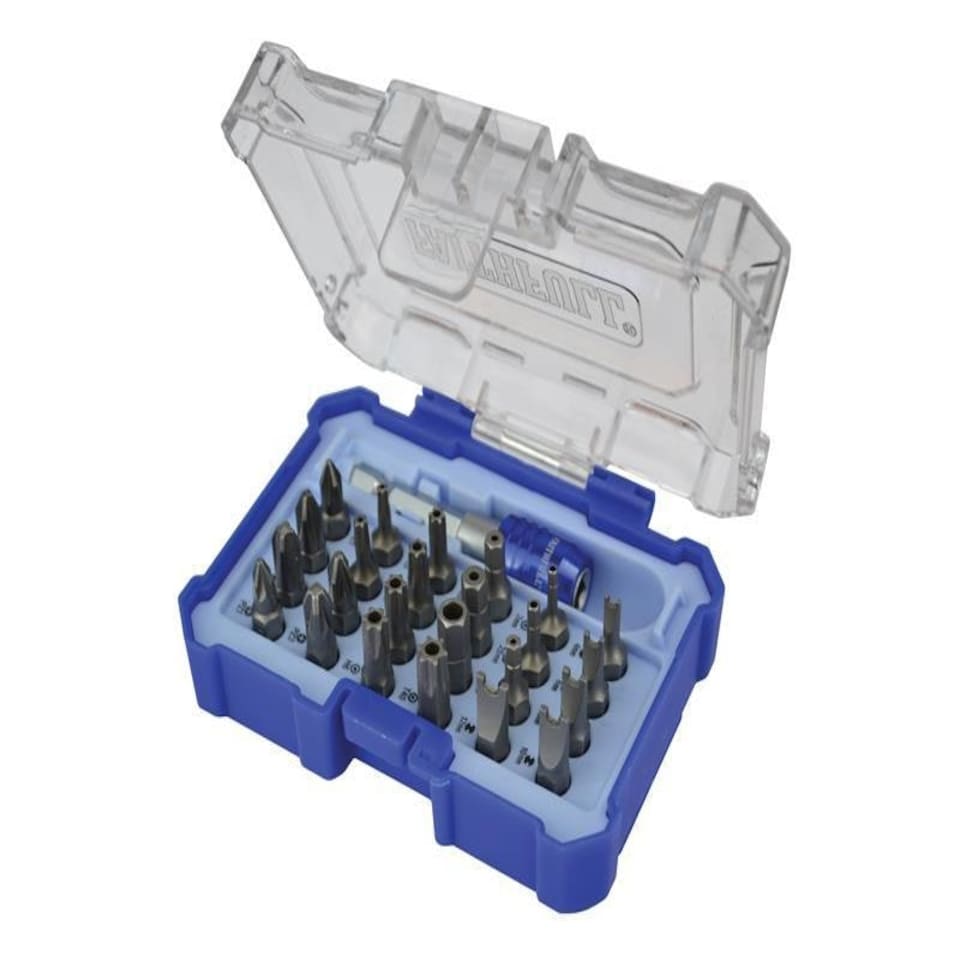 Faithfull Quick Change S2 Security Bit Set 25 Piece