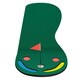 image 4 of COSTWAY Golf Putting Set Golf Practice Three Putting Mat