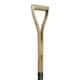 image 4 of JCB 120 x 250mm Heritage Garden Spade, Heavy-Duty Steel Blade, Ash Wood Split YD Handle