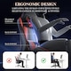 image 5 of Rattantree Ergonomic Gaming Chair Massage Lumbar Footrest Leather Swivel 150 Kg Capacity