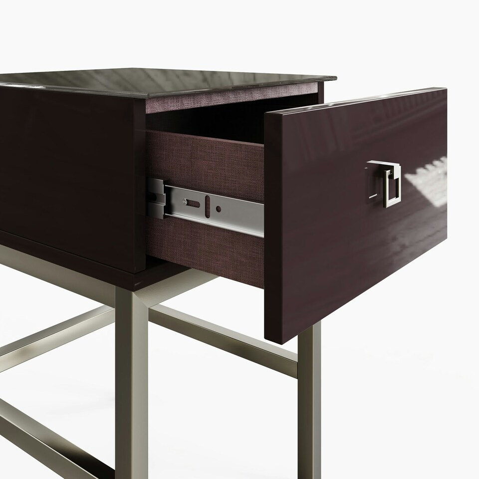 image 1 of Frank Olsen Lyra Lamp/side table Purple | Purple