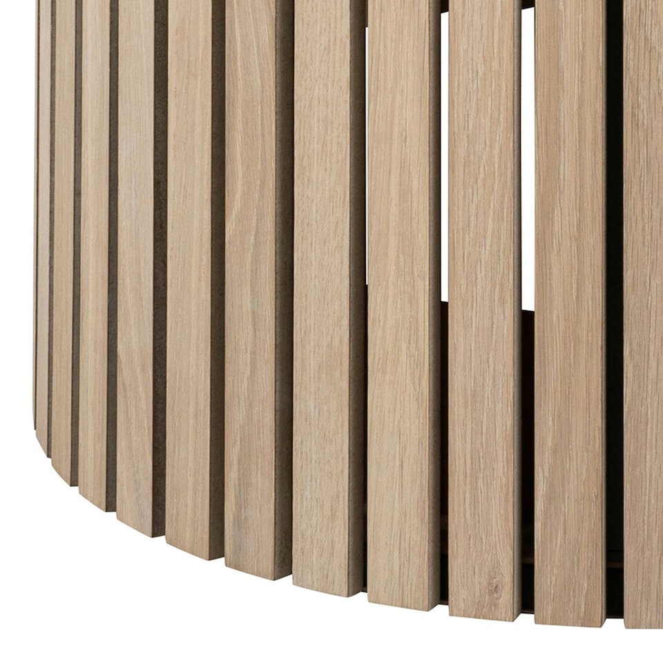 image 1 of Linley Round Dining Table in White Oak