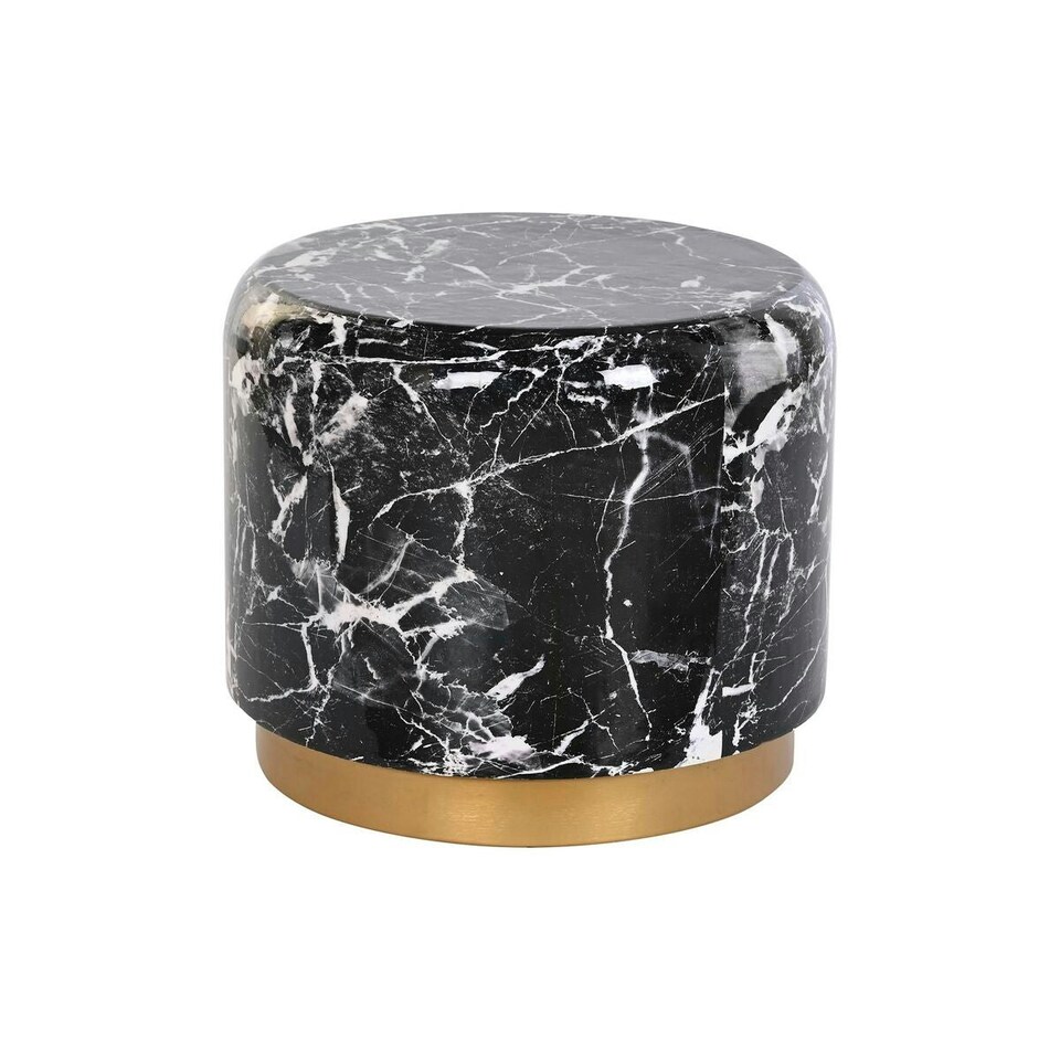 image 1 of Side table DKD Home Decor Black Iron 50 x 50 x 45 cm N/A