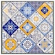 image 4 of Turkish style azulejos tiles (Picture Frame) Brown | Oak | XS