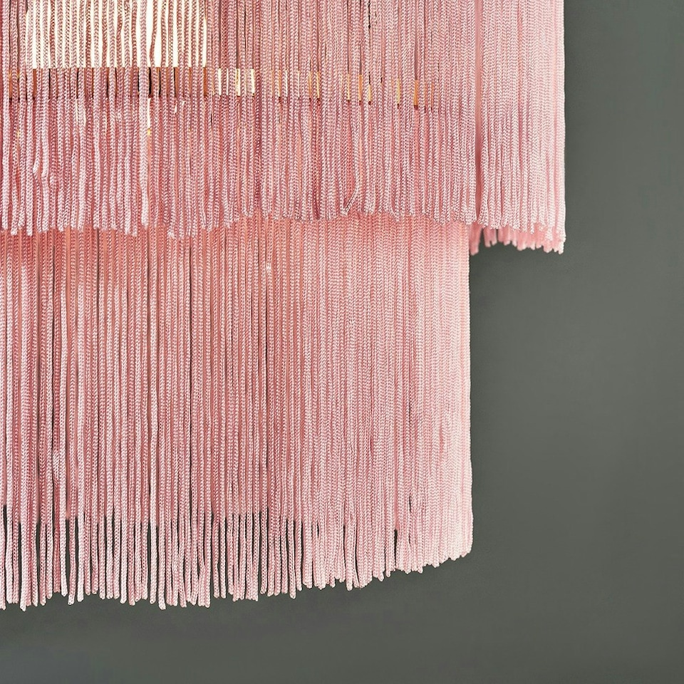 image 1 of ValueLights Charleston Metal Plated Tiered Ceiling Pendant Shade