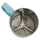 image 2 of Interiors By Premier Pastel Blue Mechanical Sifter,250ml Handheld Flour Sifter,Icing Sugar & Cocoa Powder Sieve,Fine Mesh Sifter