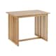 image 3 of Richmond Foldaway Dining Set (4 Stools) - Oak Varnish Brown