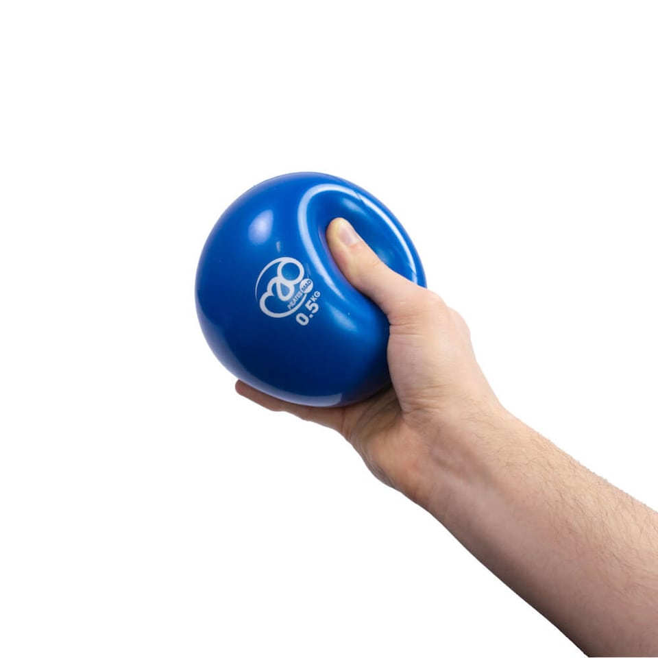 image 1 of Fitness Mad Soft Pilates Weights — 2 x 0.5kg Blue (12 cm) | Multi | Blue | S