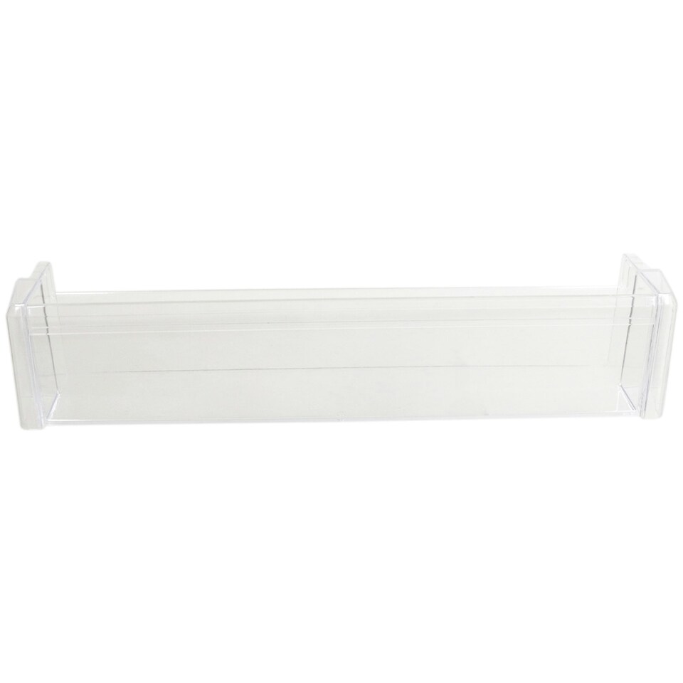 image 1 of SPARES2GO Lower Door Bottle Shelf for Caple RI558 RI737 RIL124 RIL125 RIL179 RIL891 RIL892 RIR179 Fridge Freezer Clear