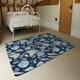 image 3 of Boho Chic Indigo Pattern (Rug) Blue | Large: 140x200cm