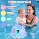 image 3 of Octopus Bath Time Toy for Babies Toddler Light Up Floating Fountain with Spraying Water Multicolour LED Lights (Blue)