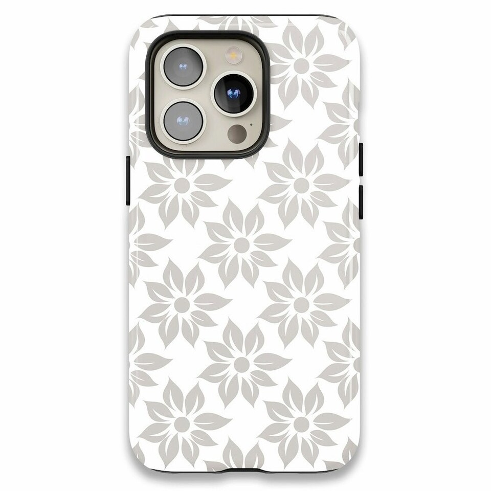 image 1 of Neutral Bloom Phone Case | Grey | Galaxy S23 Ultra
Tough | Galaxy S23 Ultra
Tough