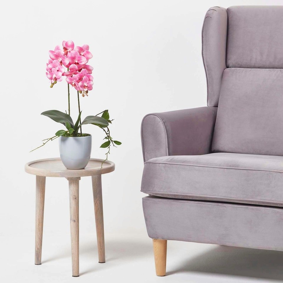image 1 of Homescapes Pink Orchid 54 cm Phalaenopsis in Ceramic Pot