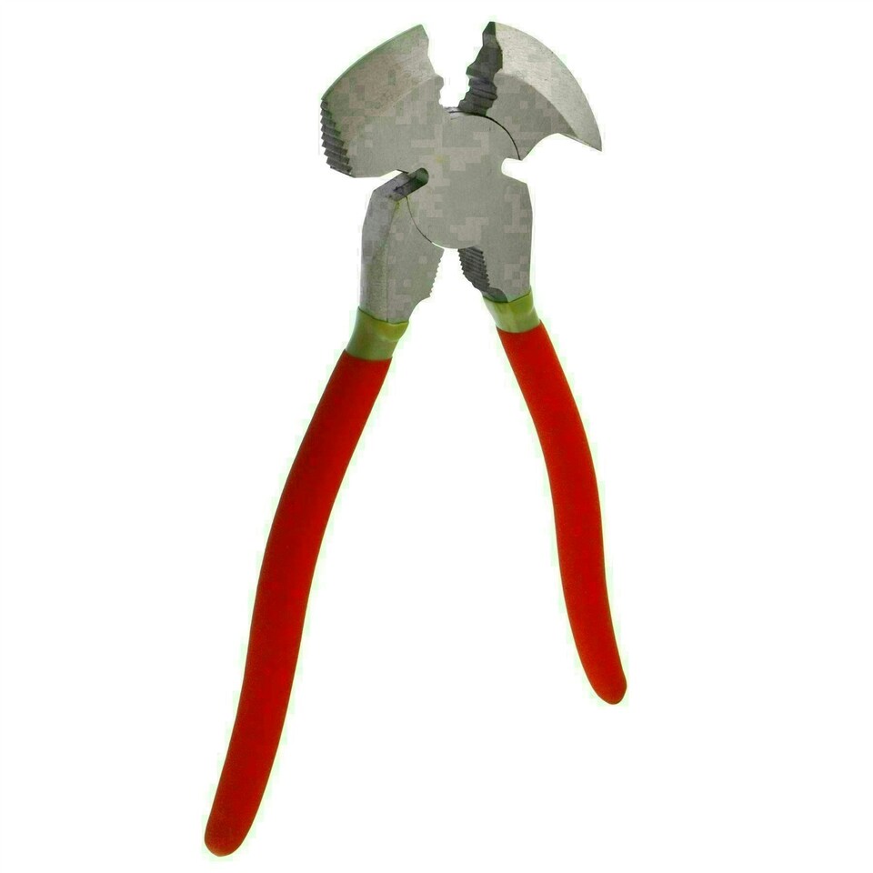 image 1 of Fencing Pliers Staple Remover Removal Tool Clamp Pincer 10" / 250mm Hammer