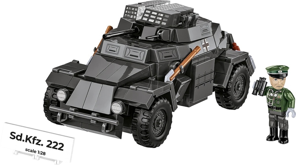 image 1 of Cobi 2657 - World War II - Sd.Kfz.222 502 pcs