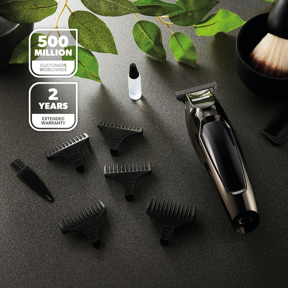 image 1 of GEEPAS Rechargeable Digital Hair Trimmer